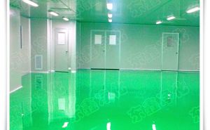 無(wú)塵車(chē)間的潔凈區(qū)域隔離，更多搜索視頻號(hào)：@凈化東哥